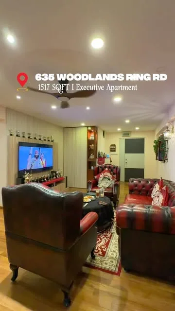 A spacious executive flat in Woodlands