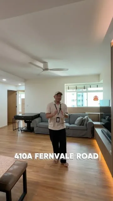 A renovated flat in Fernvale